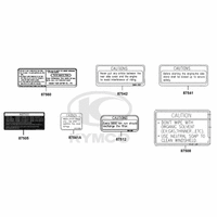 Aufkleber & Hinweisschilder