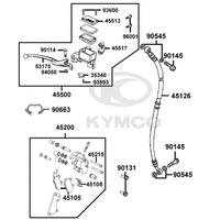 Hauptbremszylinder, Bremssättel, Bermshebel & Bremsschlauch