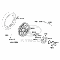 Vorderrad & Bremsscheibe
