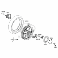 Vorderrad & Bremsscheibe