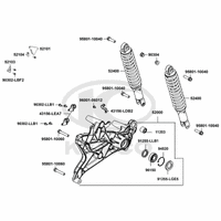 Stoßdämpfer hinten & Schwingarm