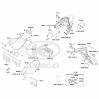 Rücklicht & hintere Radabdeckung