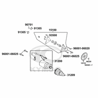 Ölpumpe, Anlasser & Anlasserfreilauf