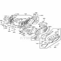 Kurbelgehäuse & Variomatikdeckel