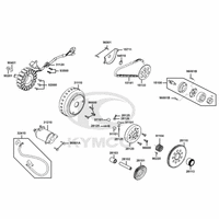 Lichtmaschine, Ölpumpe & Anlasser