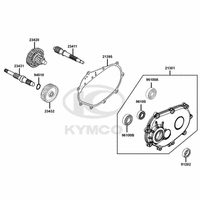 Getriebe & Getriebedeckel