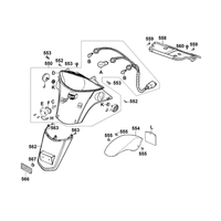 Rücklicht & hintere Radabdeckung