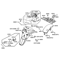 Rücklicht & hintere Radabdeckung