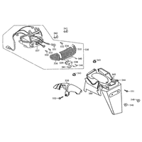 Rücklicht & Spritzschutz hinten