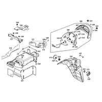 Rücklicht & hintere Radabdeckung