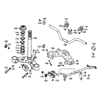 Lenker, Gabeljoch & Halter