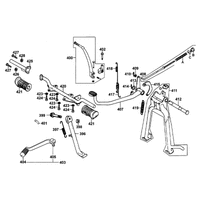 Hauptständer & Pedale