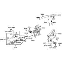 Fussrasten & Fussbremspedal