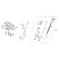 Gabel & Gabel-Einzelteile