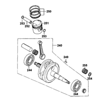 Kurbelwelle & Kolben