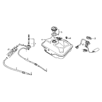 Benzintank & Benzinhahn