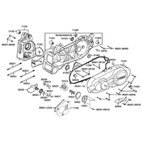 Kurbelgehäuse kpl. & Variomatikdeckel