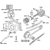 Zylinder, Kolben & Kurbelwelle