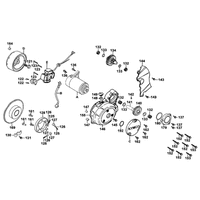 Lichtmaschine, Anlasser & Gehäusedeckel