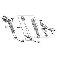 Stossdämpfer hinten