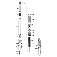 Gabelholm, Faltenbalg & Standrohr