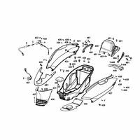 Hintere Verkleidungen & Helmbox