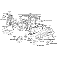 Kurbelgehäuse kpl. & Variomatikdeckel