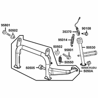 Ständer & Kickstarterhebel