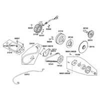 Lichtmaschine, Anlasser & Ölpumpe