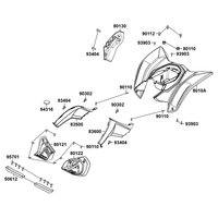 Verkleidungen hinten