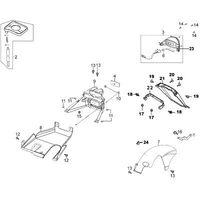 Rücklicht & Radabdeckung hinten