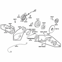 Lichtmaschine, Anlasser & Ölpumpe