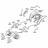 Verkleidungen hinten