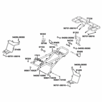 Rahmenheck/Gepäckträger