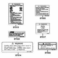 Aufkleber & Hinweis - Schilder