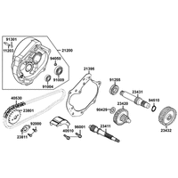 Getriebe & Ritzel vorne