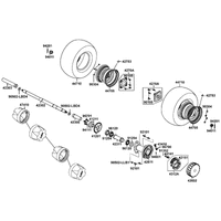 Räder hinten, Antrieb mit Bremse