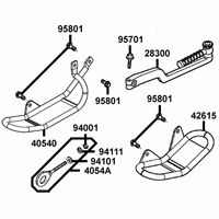 Kickstarterhebel & Schutzbügel