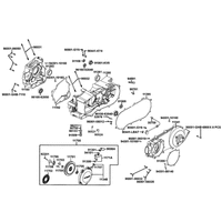 Kurbelgehäuse & Variomatikdeckel