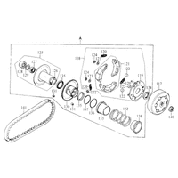 Fliehkraftkupplung & Hi. Antrieb