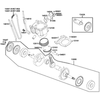 Zylinder & Kurbelwelle