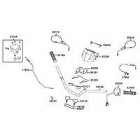 Lenker, Spiegel & Bowdenzüge