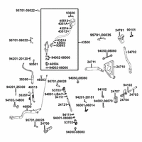 Hauptbremszylinder hinten, Fußbremse & Schalthebel