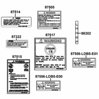 Aufkleber & Hinweis - Schilder