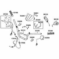 Lenker, Spiegel & Bowdenzüge