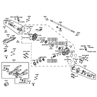 Schwinge & Getriebe Hinterachse