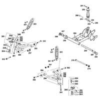 Stossdämpfer, Querlenker & Schwinge