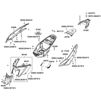Verkleidungen hinten & Helmbox