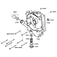 Kurbelgehäusedeckel rechts