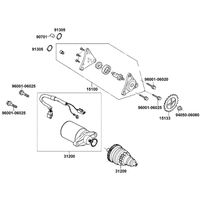 Elektrischer Anlasser & Ölpumpe